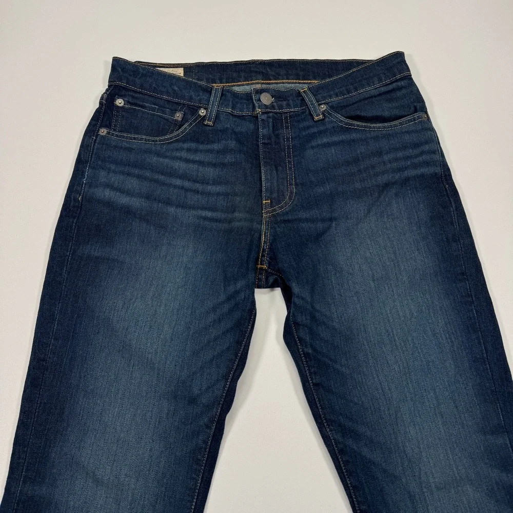 Levi's Premium 511 Slim Fit Jeans Mens 31x30 Dark Wash Blue Denim Big E